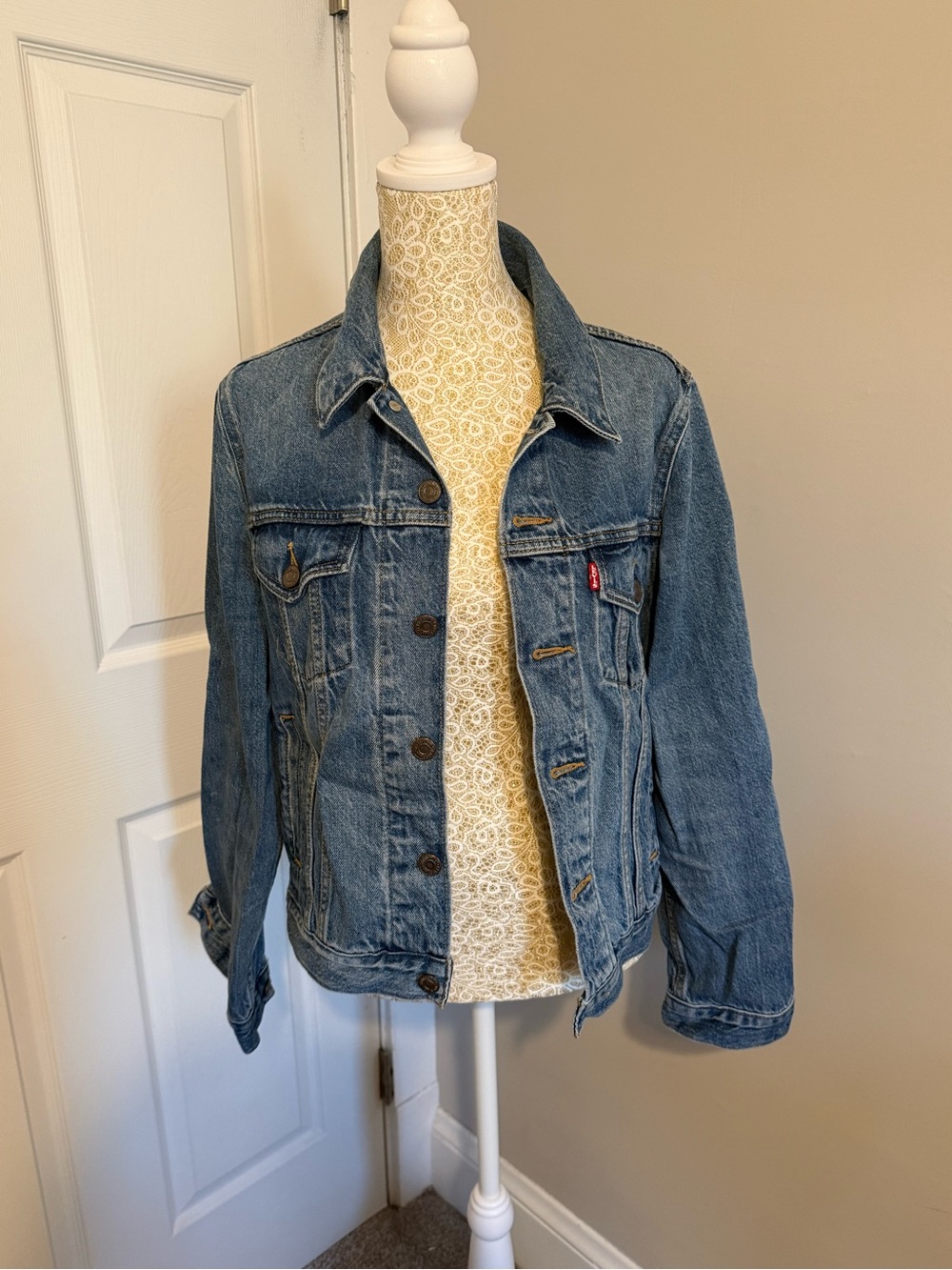 Levi's Vintage Washed Blue Denim Jacket